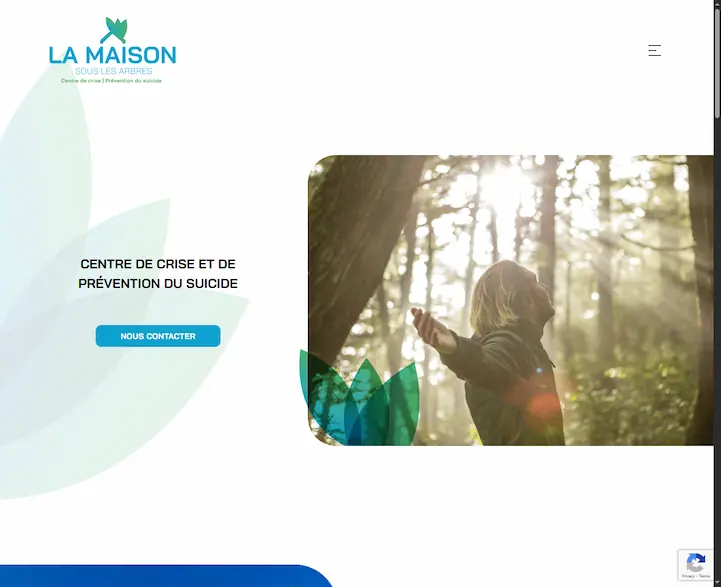 Maison sous les arbres